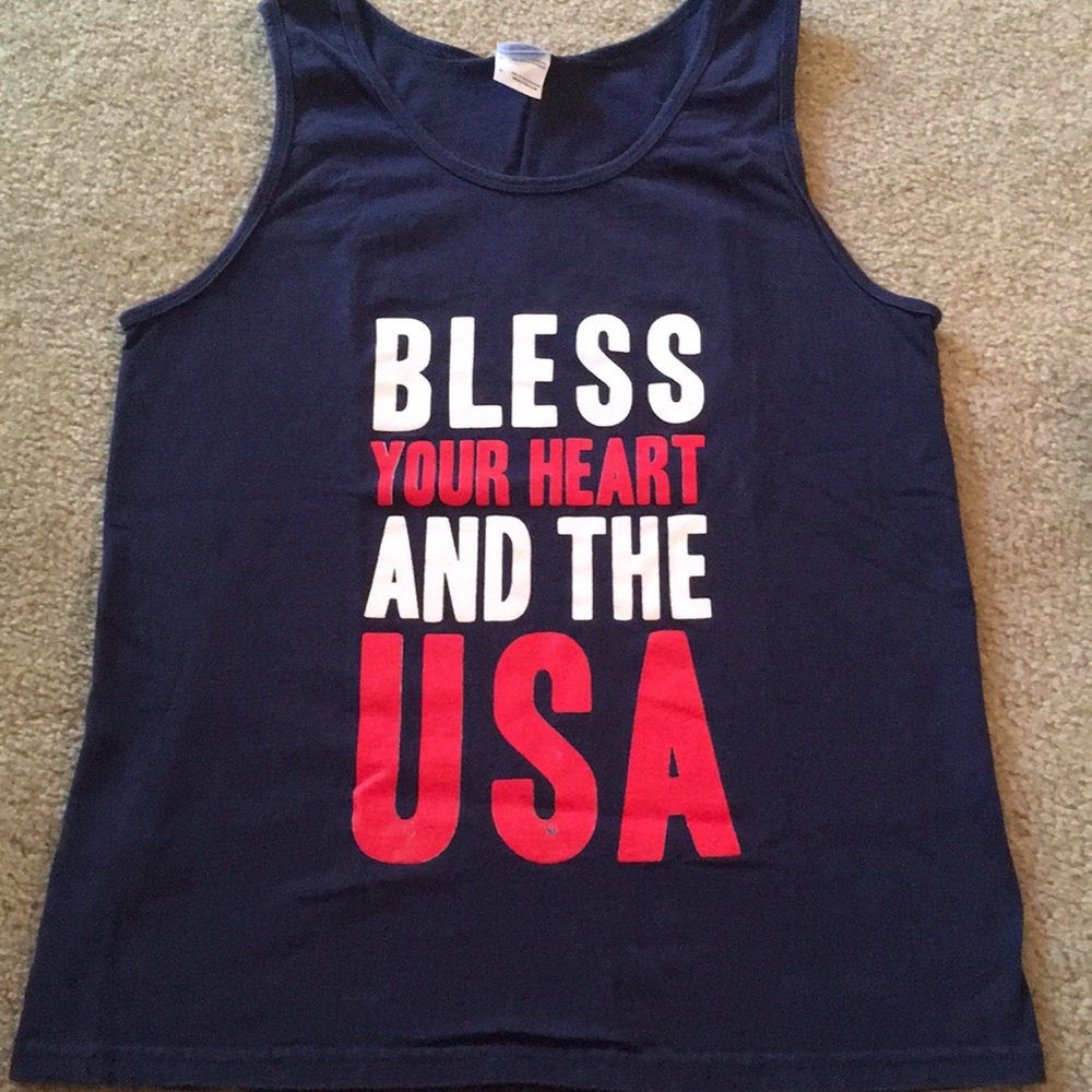 Navy tank. Size S